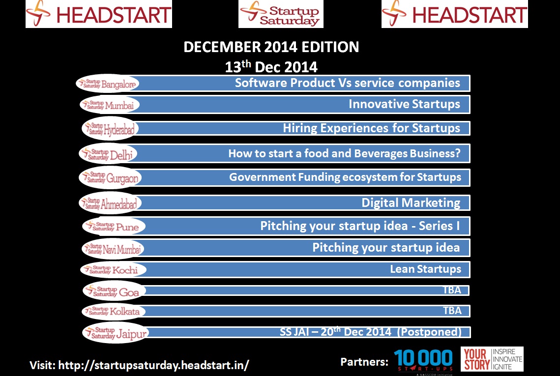 Headstart Startup Saturday